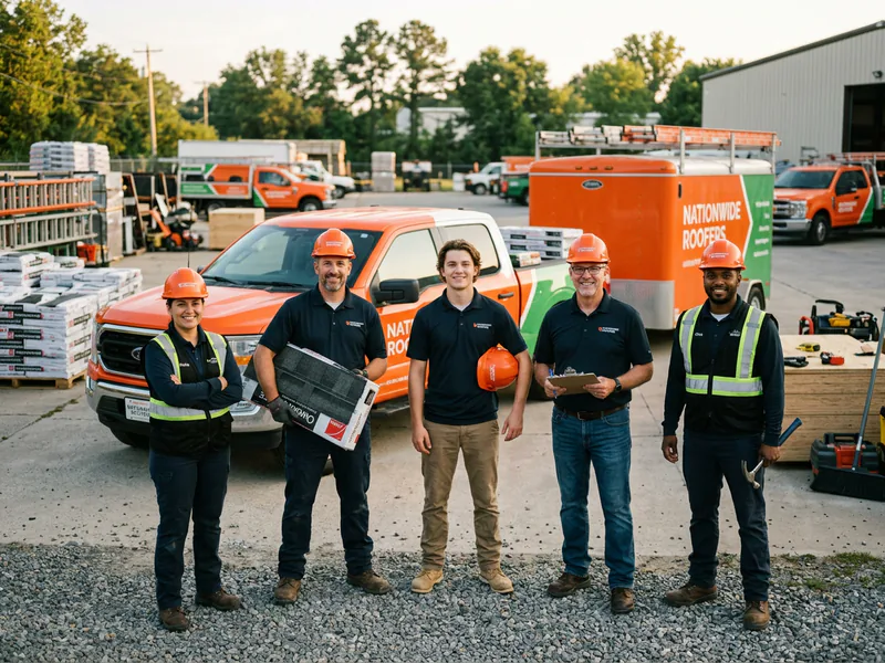 Natiowide Roofers - roof installation in Bishopville near me